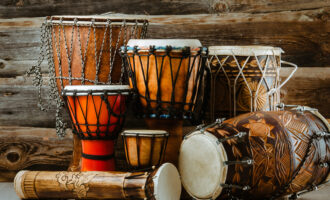 Variation,Of,Ethnic,Drums